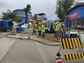马路注浆施工 